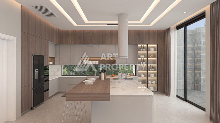 Эксклюзивный комплекс отдельных вилл на этапе строительства - Ракурс 26