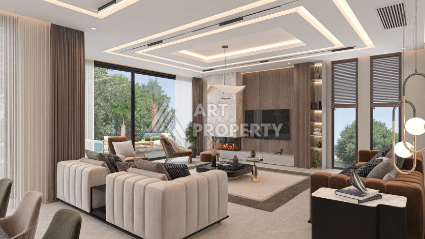 Эксклюзивный комплекс отдельных вилл на этапе строительства - Ракурс 27