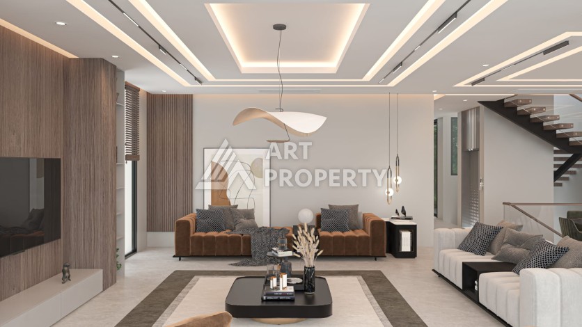 Эксклюзивный комплекс отдельных вилл на этапе строительства - Ракурс 30