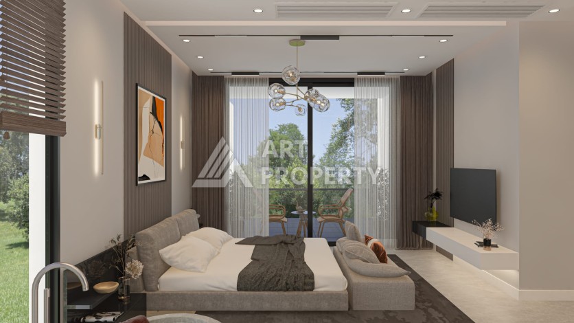 Эксклюзивный комплекс отдельных вилл на этапе строительства - Ракурс 33