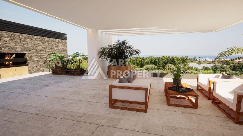 Эксклюзивный комплекс отдельных вилл на этапе строительства - Ракурс 37