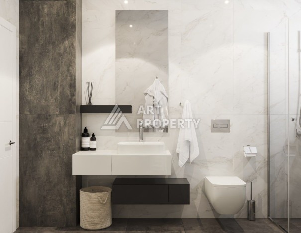 Новый проект состоящих из офисных зданий и жилых апартаментов в Кирении - Ракурс 6