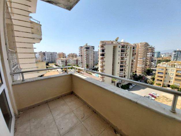 Светлая трехкомнатная квартира в Махмутларе Алания, в 350 метрах от Средиземного моря, 110 м2 - Ракурс 8