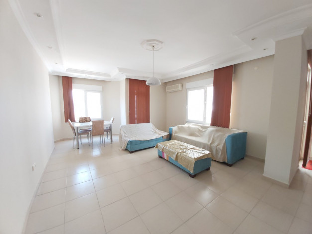 Светлая трехкомнатная квартира в Махмутларе Алания, в 350 метрах от Средиземного моря, 110 м2 - Ракурс 10