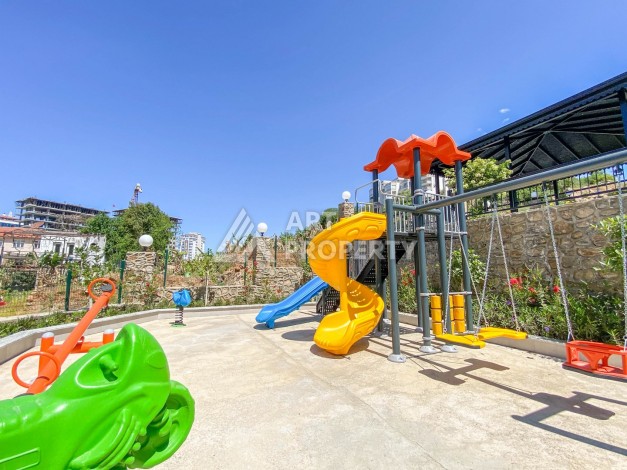 Уютная квартира 1+1 в хорошем комплексе от надежного застройщика в районе Махмутлар - Ракурс 14