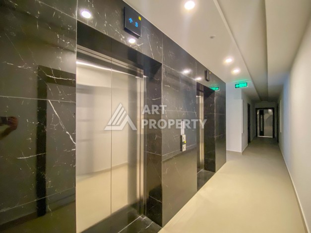 Уютная квартира 1+1 в хорошем комплексе от надежного застройщика в районе Махмутлар - Ракурс 16