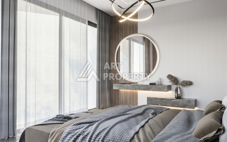 Шикарный проект комплекса вилл 4+1 в элитном районе Каргыджак - Ракурс 18