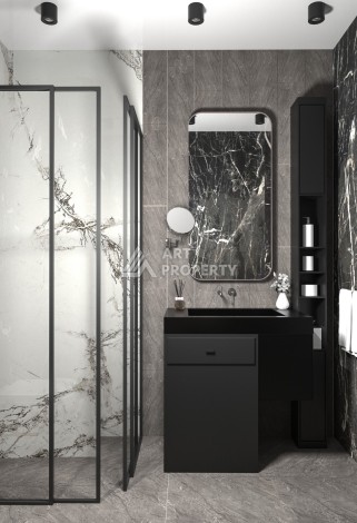 Шикарный проект комплекса вилл 4+1 в элитном районе Каргыджак - Ракурс 28