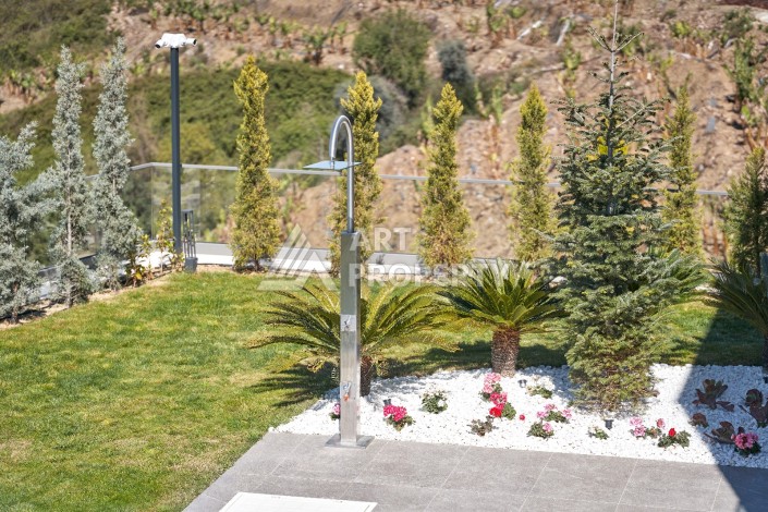 Уникальный комплекс вилл с потрясающим видом на море в районе Каргыджак - Ракурс 5