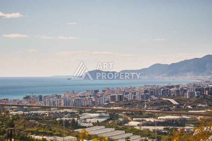 Уникальный комплекс вилл с потрясающим видом на море в районе Каргыджак - Ракурс 17