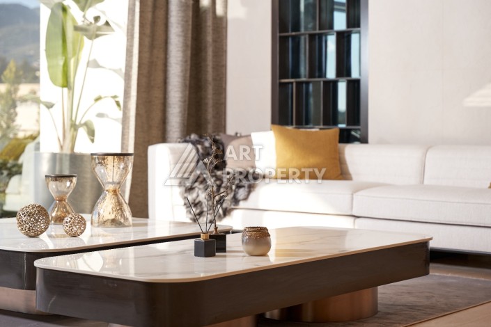 Уникальный комплекс вилл с потрясающим видом на море в районе Каргыджак - Ракурс 31