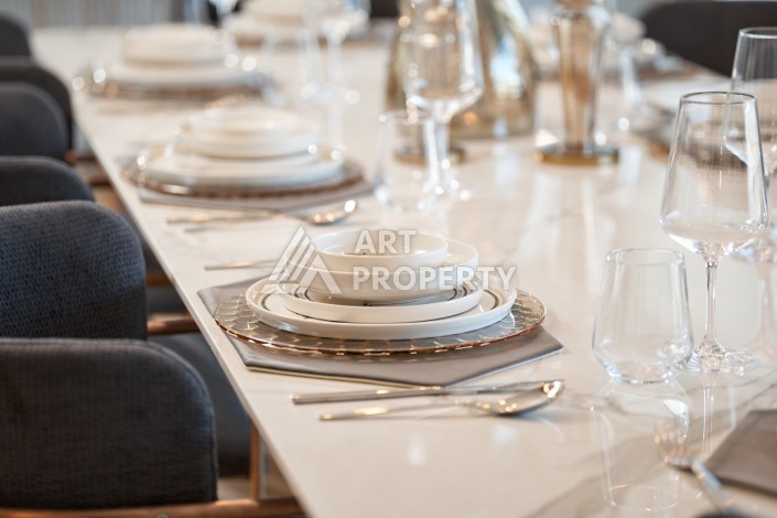 Уникальный комплекс вилл с потрясающим видом на море в районе Каргыджак - Ракурс 34