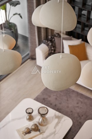 Уникальный комплекс вилл с потрясающим видом на море в районе Каргыджак - Ракурс 41