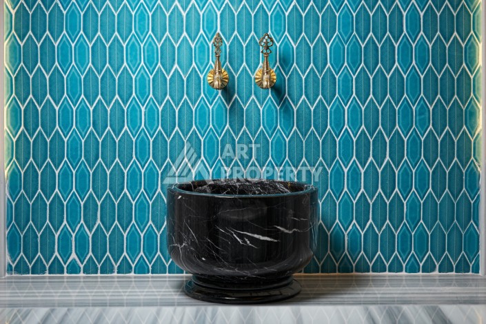 Уникальный комплекс вилл с потрясающим видом на море в районе Каргыджак - Ракурс 53