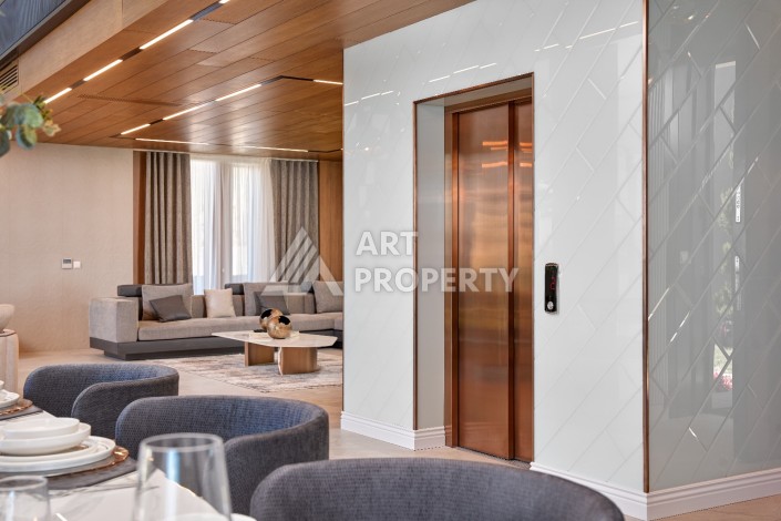 Уникальный комплекс вилл с потрясающим видом на море в районе Каргыджак - Ракурс 56