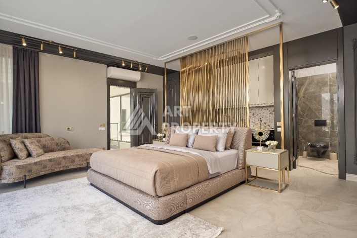 Уникальный комплекс вилл с потрясающим видом на море в районе Каргыджак - Ракурс 57