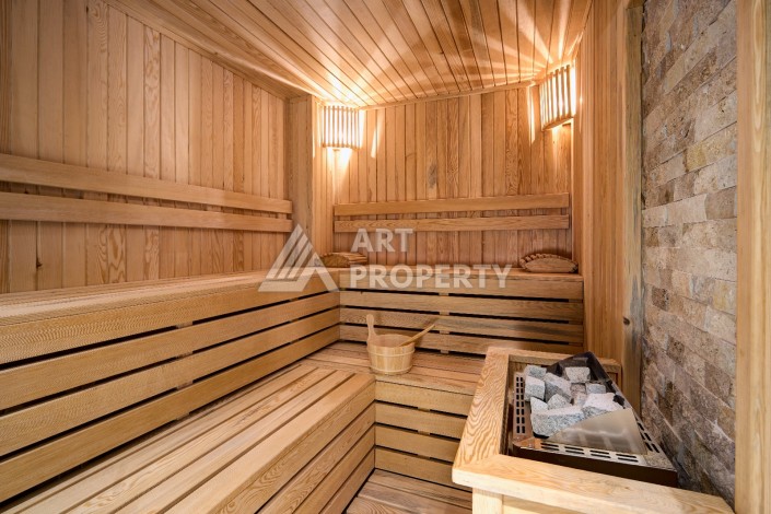 Уникальный комплекс вилл с потрясающим видом на море в районе Каргыджак - Ракурс 58