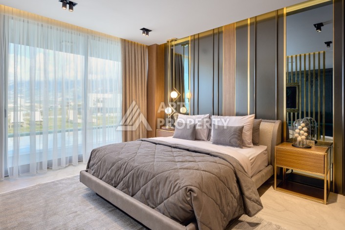 Уникальный комплекс вилл с потрясающим видом на море в районе Каргыджак - Ракурс 62