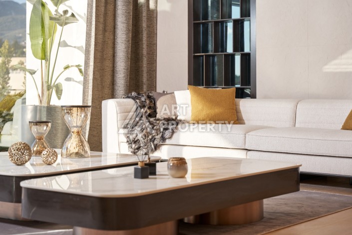 Уникальный комплекс вилл с потрясающим видом на море в районе Каргыджак - Ракурс 67