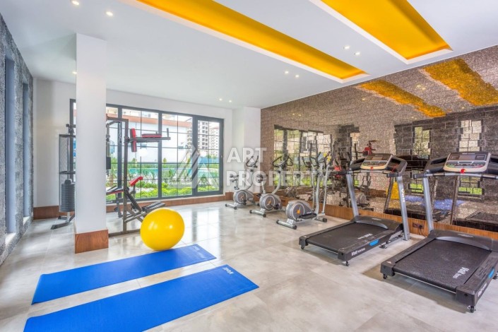 Просторная квартира 1+1 с видом на море в комплексе с полной инфраструктурой - Ракурс 10