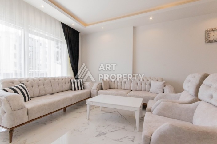 Просторная квартира 1+1 с видом на море в комплексе с полной инфраструктурой - Ракурс 17