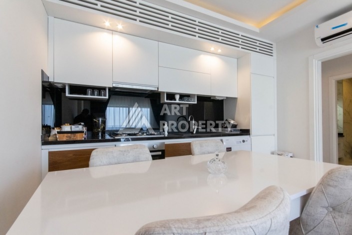 Просторная квартира 1+1 с видом на море в комплексе с полной инфраструктурой - Ракурс 18