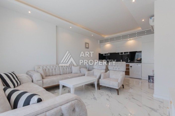 Просторная квартира 1+1 с видом на море в комплексе с полной инфраструктурой - Ракурс 20