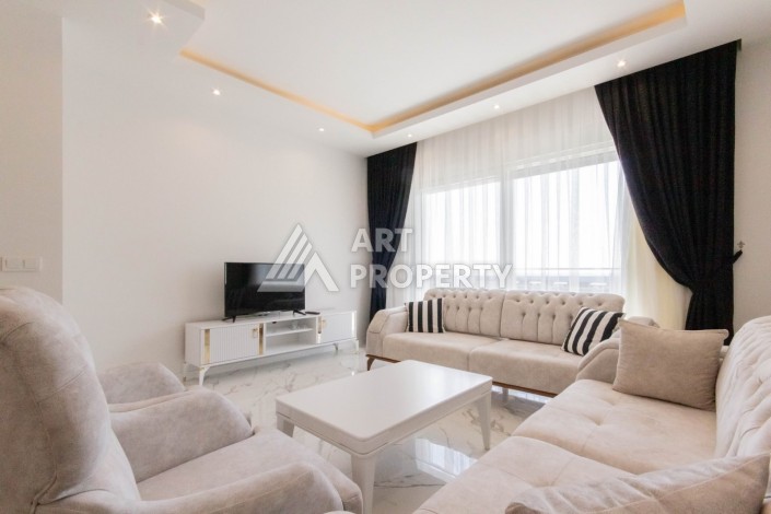 Просторная квартира 1+1 с видом на море в комплексе с полной инфраструктурой - Ракурс 22