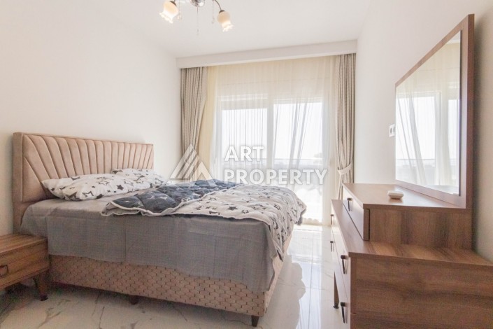 Просторная квартира 1+1 с видом на море в комплексе с полной инфраструктурой - Ракурс 23