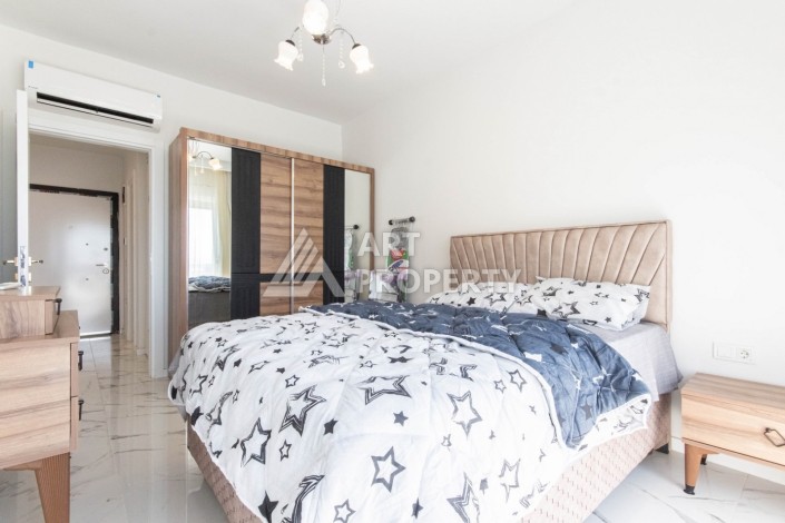 Просторная квартира 1+1 с видом на море в комплексе с полной инфраструктурой - Ракурс 25