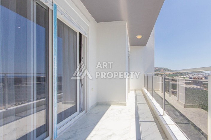 Просторная квартира 1+1 с видом на море в комплексе с полной инфраструктурой - Ракурс 27