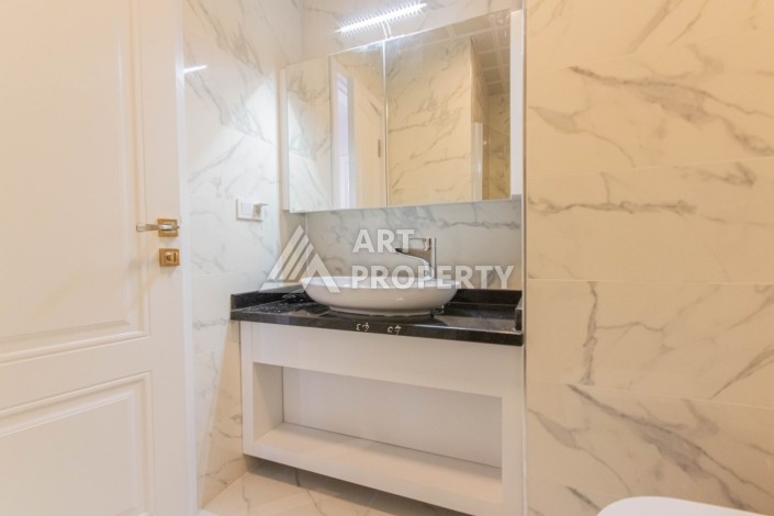 Просторная квартира 1+1 с видом на море в комплексе с полной инфраструктурой - Ракурс 30