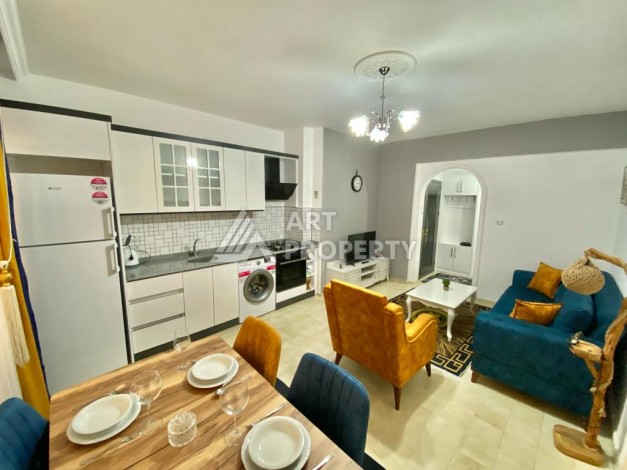 Квартира 1+1 с ремонтом в доме на первой линии моря! - Ракурс 10