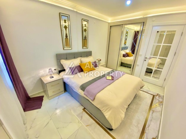 Квартира 1+1 с новой мебелью в комплексе на первой линии моря! - Ракурс 3