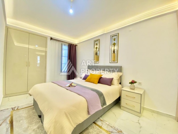 Квартира 1+1 с новой мебелью в комплексе на первой линии моря! - Ракурс 4