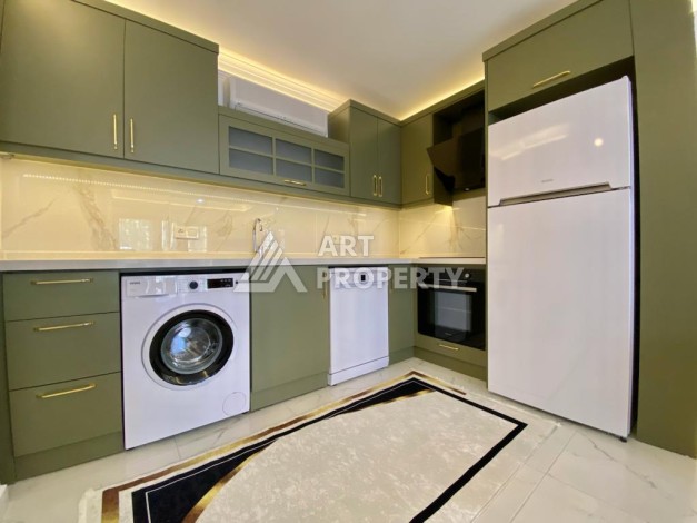 Квартира 1+1 с новой мебелью в комплексе на первой линии моря! - Ракурс 6