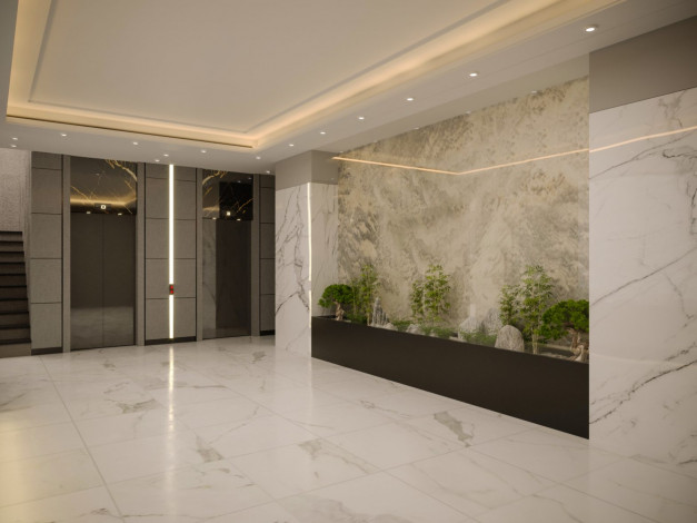 Инвестиционный проект на стадии котлована, в 800 метрах от Средиземного моря, в районе Махмутлар, Алания - Ракурс 13