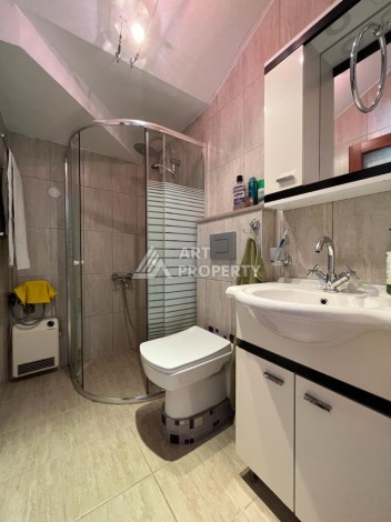 Вилла-таунхаус 2+1 в комплексе на первой линии моря, Демирташ! - Ракурс 5