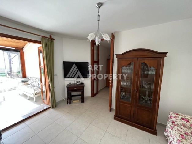 Вилла-таунхаус 2+1 в комплексе на первой линии моря, Демирташ! - Ракурс 8