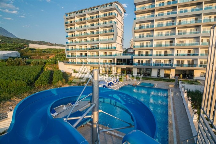 Новая квартира с мебелью с видом на море в комплексе с полной инфрастуктурой - Ракурс 3