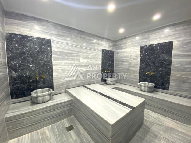 Уютная квартира 1+1 в новом доме с шикарным видом на горы - Ракурс 12