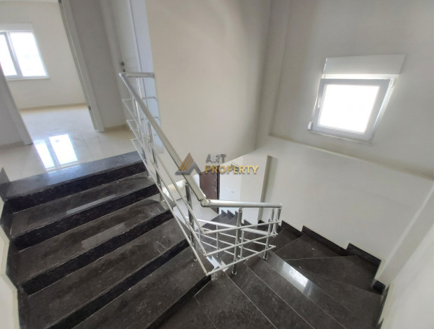 Вилла, с тремя спальными комнатами, в экологическом районе Алании, Каргыджаке, 140 м2 - Ракурс 5