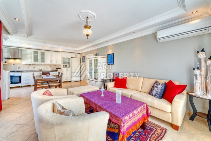 Просторная видовая квартира 2+1 в самом развитом районе Махмутлар - Ракурс 12