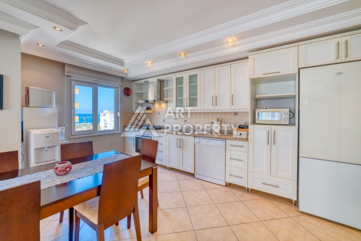 Просторная видовая квартира 2+1 в самом развитом районе Махмутлар - Ракурс 15