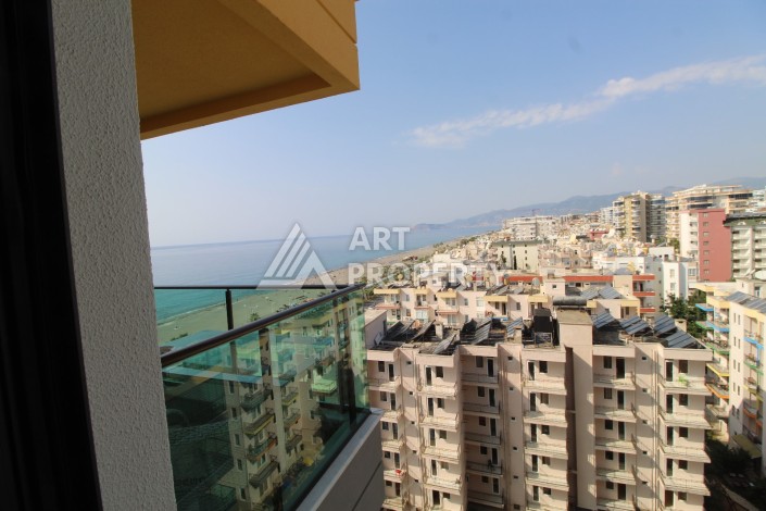 Шикарная квартира 2+1  в элитном комплексе на первой береговой линии в районе Махмутлар - Ракурс 4