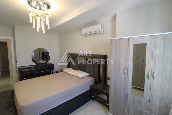 Шикарная квартира 2+1  в элитном комплексе на первой береговой линии в районе Махмутлар - Ракурс 7