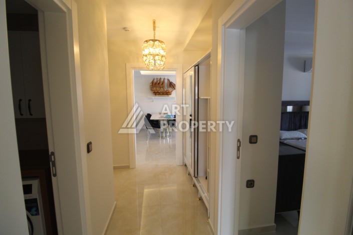 Шикарная квартира 2+1  в элитном комплексе на первой береговой линии в районе Махмутлар - Ракурс 21