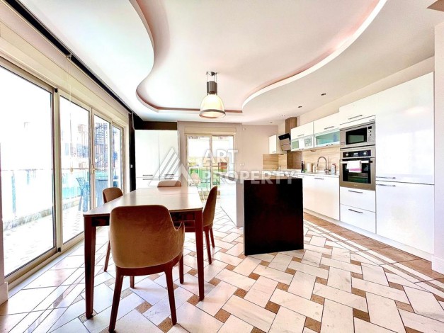 Шикарная квартира 4+1  у моря возле самого знаменитого пляжа Клеопатра - Ракурс 27