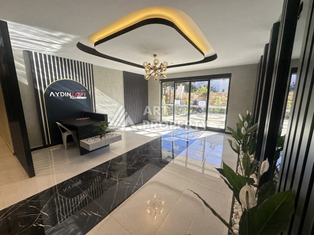 Квартира 1+1 в новом комплексе с полной инфраструктурой в районе Оба - Ракурс 18