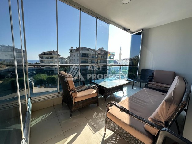 Квартира 1+1 с видом на море в элитном районе Кестел - Ракурс 11